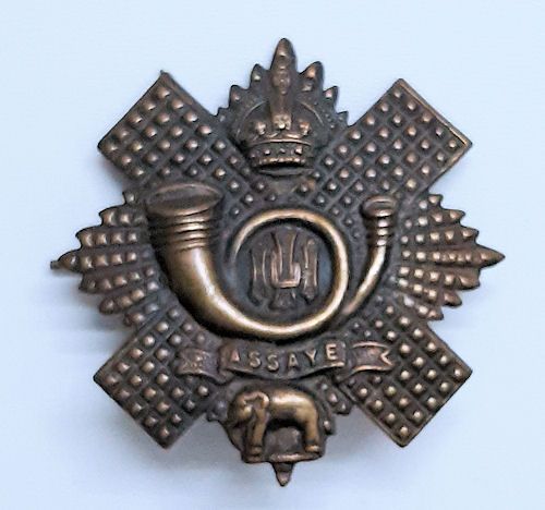 Assaye Cap Badge