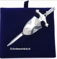 Kiltpin, schild Schotse  vlag